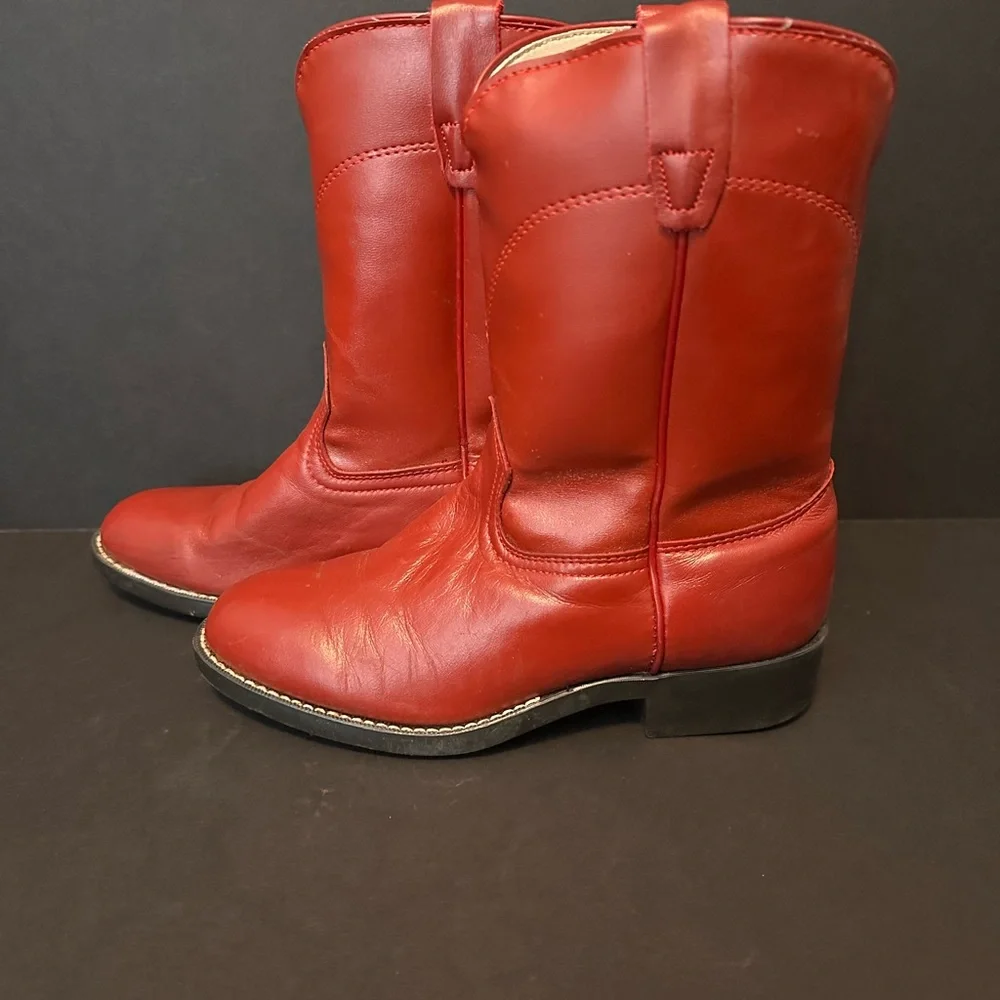Laredo Red Roper boots - Picture 3 of 9